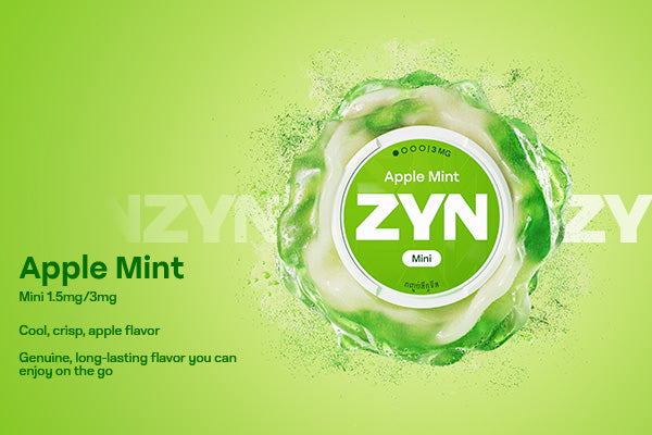 Zyn Pouches - Apple Mint - 3mg